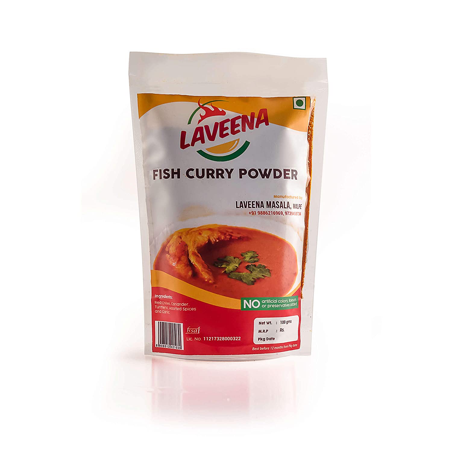 Laveena Masala Fish Curry Powder ( 250g )