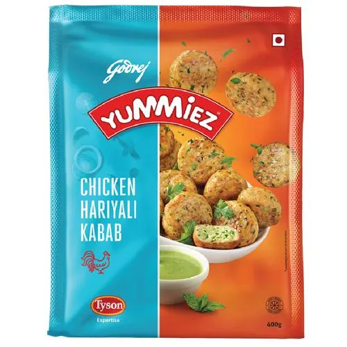 Yummiez Chicken Hariyali Kabab, 400 g