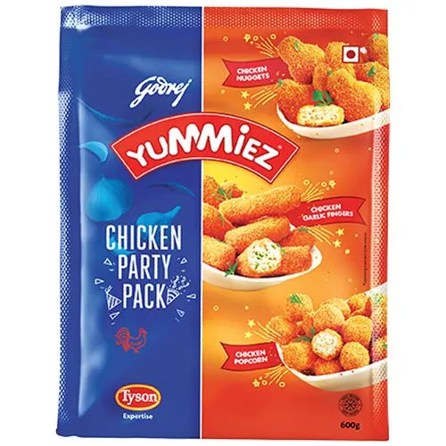 Yummiez Chicken Nuggets - Nonveg Party Pack, 600 g